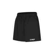 Pantaloni scurți alergare CEP Core Run Loose Fit femei - negru | largi, rezistenți vânt