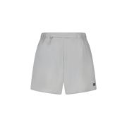 Pantaloni scurți alergare CEP Core Run Loose Fit femei - gri deschis | largi, rezistenți vânt