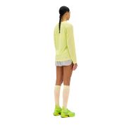 Pantaloni scurți alergare CEP Core Run Loose Fit femei - gri deschis | largi, rezistenți vânt