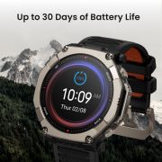 Amazfit T-Rex Ultra 2 – Ceas Smart Outdoor Robust, GPS, Monitorizare Sănătate 24/7, Durată de Baterie Extinsă, Rezistență la Suprasolicitare, Ecran AMOLED, compatibil Apple si Android