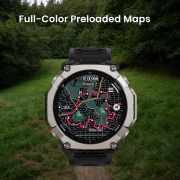 Amazfit T-Rex Ultra 2 – Ceas Smart Outdoor Robust, GPS, Monitorizare Sănătate 24/7, Durată de Baterie Extinsă, Rezistență la Suprasolicitare, Ecran AMOLED, compatibil Apple si Android