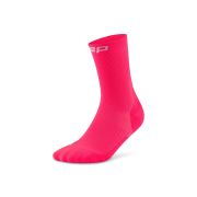 Șosete compresie alergare CEP Run 5.0 Mid Cut - roz | femei