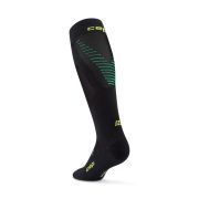 Șosete compresie înalte CEP Pro Run Ultralight - negre | alergare