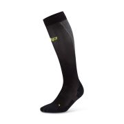 Șosete compresie înalte CEP Run Ultralight 4.0 - negru | gri | alergare