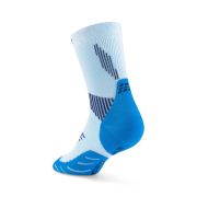 Șosete compresie alergare CEP Run 5.0 Mid Cut - albastru/ice | femei