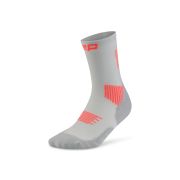 Șosete compresie alergare CEP Run 5.0 Mid Cut - gri | femei