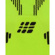 Șosete compresie alergare CEP Run 5.0 Mid Cut - lime/negru | femei