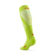 Șosete compresie înalte CEP Pro Run Ultralight - lime | alergare