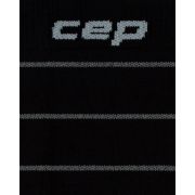 Șosete compresie alergare CEP Pro Run Reflective 2.0 - negru | vizibilitate