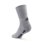 Șosete compresie hiking CEP Hiking Max Cushion 2.0 - gri | amortizare maximă