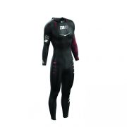 Z3R0D - costum neopren barbati Flex wetsuit - black red