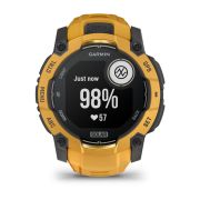 Garmin Instinct 3 – 50 mm, Solar | Sunburst curea cu Sunburst/Grey