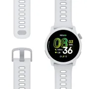 COROS Pace 4 - smartwatch multisport GPS - curea silicon alba