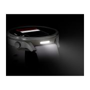 Garmin Venu 4 AMOLED 41 mm - Smartwatch cu GPS argintiu cu curea mov Periwinkle
