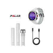 Polar Street X - smartwatch GPS alb Snow White