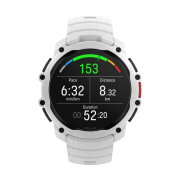 Polar Street X - smartwatch GPS alb Snow White