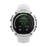 Polar Street X - smartwatch GPS alb Snow White
