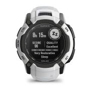 Garmin Instinct 2X Solar - smartwatch robust cu GPS - Alb Ceramic
