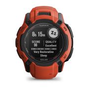 Garmin Instinct 2X Solar - smartwatch robust cu GPS - Rosu