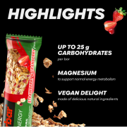 Powerbar Natural Energy - Cereal Bar - Strawberry 40 gr