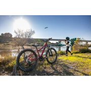 Bicicletă copii MTB Marin Bike BAYVIEW TRAIL 24" - rosu albastru