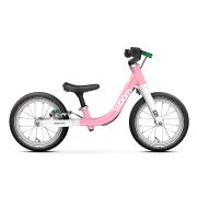 Bicicleta copii Woom GO 1 cu roti 12" powder pink