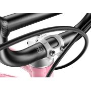 Bicicleta copii Woom GO 3 Automagic cu roti 16" powder pink