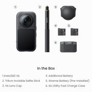 Insta360 X6 Camera Video Sport 8K 360° - Essential Bundle