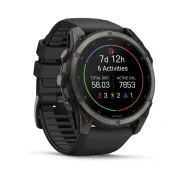 Garmin Fenix 9 AMOLED - 51 mm Titan DLC Carbon - Smartwatch Multisport Premium cu AMOLED