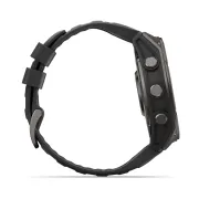 Garmin Fenix 9 AMOLED - 51 mm Titan DLC Carbon - Smartwatch Multisport Premium cu AMOLED