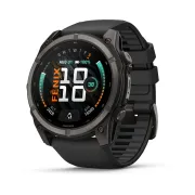 Garmin Fenix 9 AMOLED - 51 mm Titan DLC Carbon - Smartwatch Multisport Premium cu AMOLED