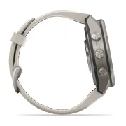 Garmin Fenix 9 Pro AMOLED inReach - 43 mm Titan Fog Gray - Smartwatch Multisport Premium cu AMOLED