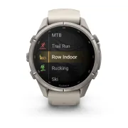 Garmin Fenix 9 Pro AMOLED inReach - 43 mm Titan Fog Gray - Smartwatch Multisport Premium cu AMOLED