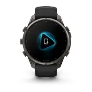Garmin Fenix 9 Pro AMOLED inReach - 47 mm Titan DLC Carbon Gray - Smartwatch Multisport Premium cu AMOLED