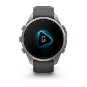 Garmin Fenix 9 Pro AMOLED inReach - 47 mm Titan Grafit - Smartwatch Multisport Premium cu AMOLED