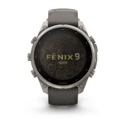 Garmin Fenix 9 Pro Solar inReach - 47 mm Titan Gray - Smartwatch Multisport Premium cu Ecran Solar