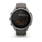 Garmin Fenix 9 Pro Solar inReach - 47 mm Titan Gray - Smartwatch Multisport Premium cu Ecran Solar