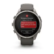 Garmin Fenix 9 Pro Solar inReach - 47 mm Titan Gray - Smartwatch Multisport Premium cu Ecran Solar