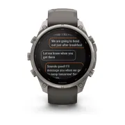 Garmin Fenix 9 Pro Solar inReach - 47 mm Titan Gray - Smartwatch Multisport Premium cu Ecran Solar