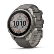 Garmin Fenix 9 Pro Solar inReach - 47 mm Titan Gray - Smartwatch Multisport Premium cu Ecran Solar