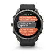 Garmin Fenix 9 Pro AMOLED inReach - 51 mm Titan DLC Carbon Gray - Smartwatch Multisport Premium cu AMOLED