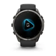 Garmin Fenix 9 Pro AMOLED inReach - 51 mm Titan DLC Carbon Gray - Smartwatch Multisport Premium cu AMOLED