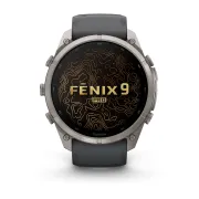 Garmin Fenix 9 Pro AMOLED inReach - 51 mm Titan Grafit - Smartwatch Multisport Premium cu AMOLED