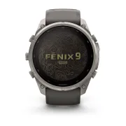 Garmin Fenix 9 Pro Solar inReach - 51 mm Titan Gray - Smartwatch Multisport Premium cu Ecran Solar
