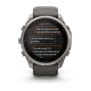 Garmin Fenix 9 Pro Solar inReach - 51 mm Titan Gray - Smartwatch Multisport Premium cu Ecran Solar