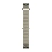 Garmin QuickFit 20 - curea textil ComfortFit Scurt - gri-verde Olive Gray