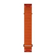 Garmin QuickFit 22 - curea textil ComfortFit Lung - portocaliu Autumn Orange