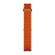 Garmin QuickFit 22 - curea textil ComfortFit Scurt - portocaliu Autumn Orange