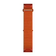 Garmin QuickFit 26 - curea textil ComfortFit Scurt - portocaliu Autumn Orange