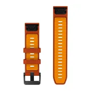Garmin QuickFit 22 - curea silicon - portocaliu Autumn Orange I Spark Orange